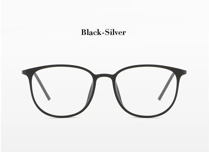 Hotony Unisex Full Rim Square TR 90 Alloy Frame Eyeglasses 2212