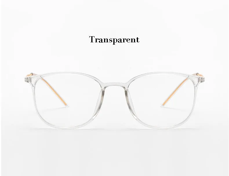 Hotony Unisex Full Rim Square TR 90 Alloy Frame Eyeglasses 2212