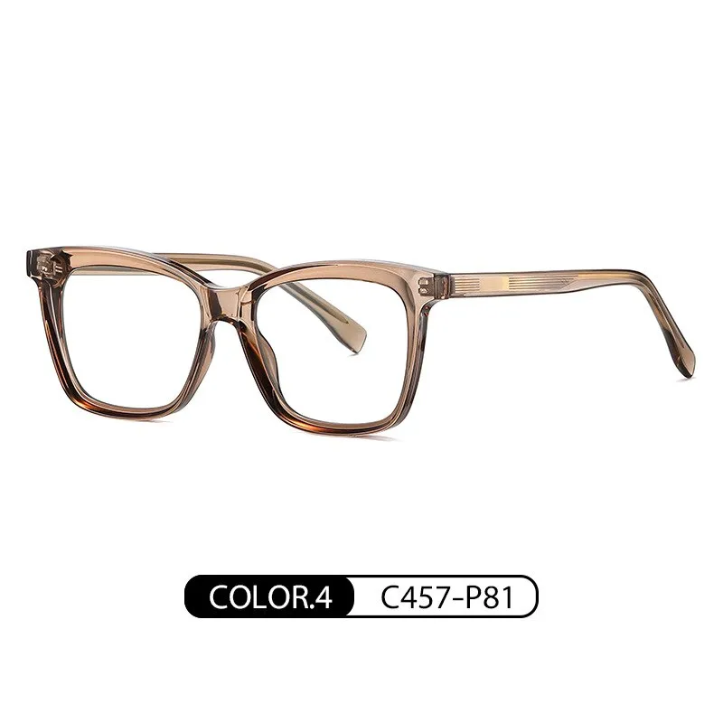 Hotony Women Full Rim Square Cat Eye Tr 90 Eyeglasses Trbc906