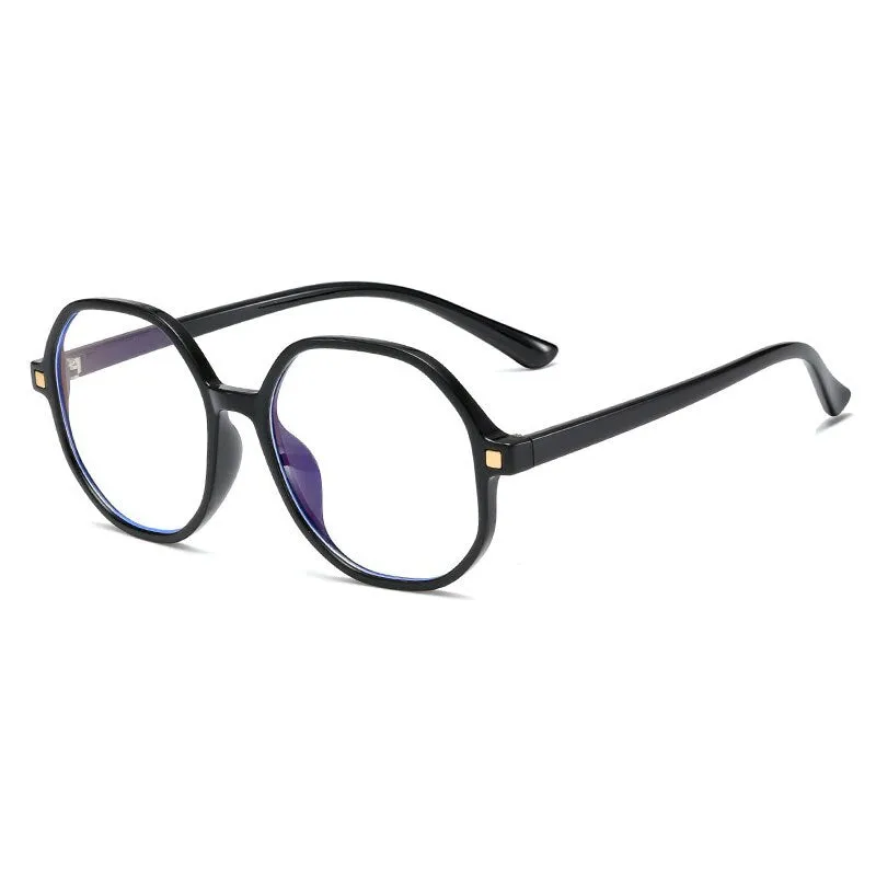 Hotony Women's Full Rim Polygon Round Tr 90 Eyeglasses B9005ds