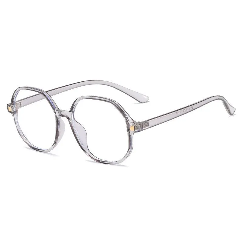 Hotony Women's Full Rim Polygon Round Tr 90 Eyeglasses B9005ds