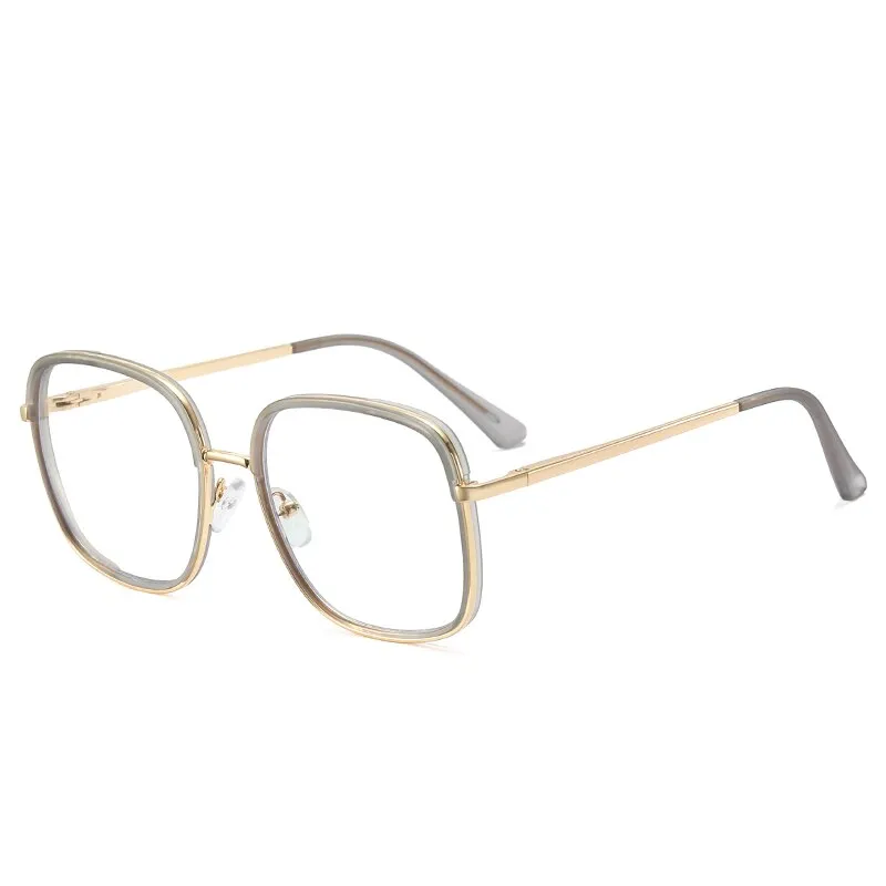 Hotony Women's Full Rim Square TR 90 Resin Frame Eyeglasses 95305