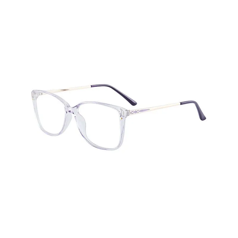 Hotony Women's Full Rim TR 90 Resin Square Frame Eyeglasses 7034