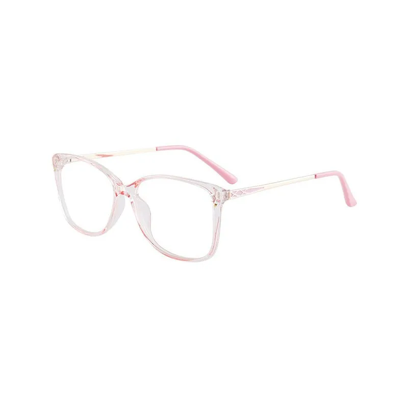 Hotony Women's Full Rim TR 90 Resin Square Frame Eyeglasses 7034