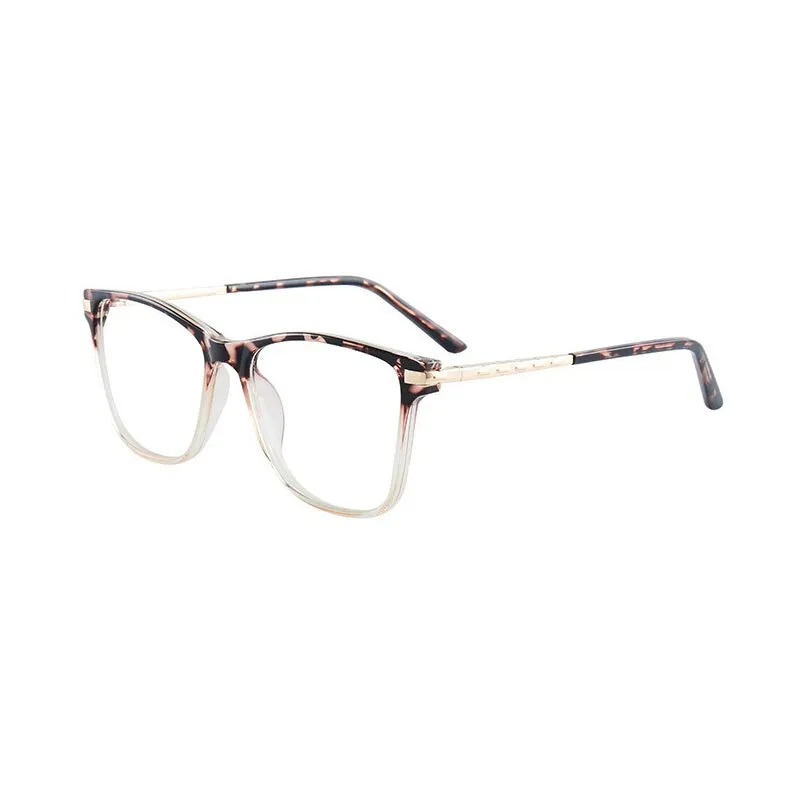 Hotony Women's Full Rim TR 90 Resin Square Frame Eyeglasses 7039