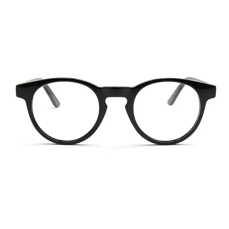 KatKani Unisex Full Rim Round Acetate Eyeglasses 209