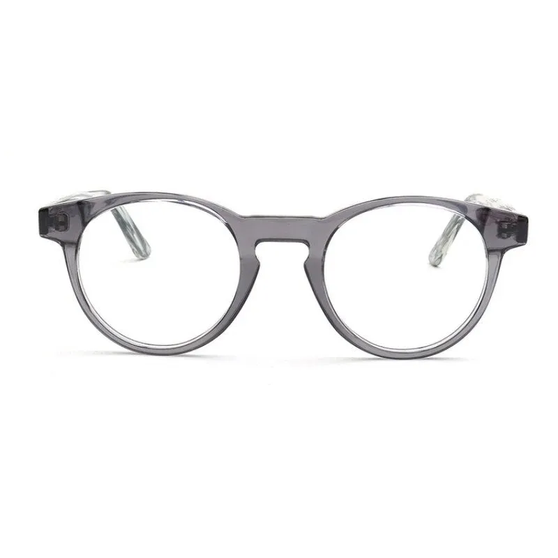 KatKani Unisex Full Rim Round Acetate Eyeglasses 209