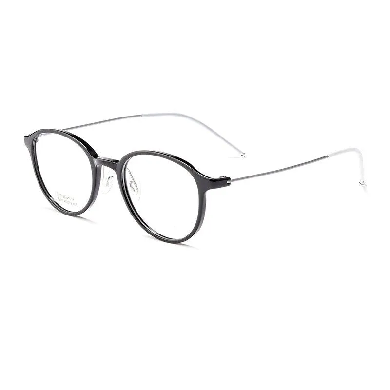 KatKani Unisex Full Rim Round Square Tr 90 Titanium Eyeglasses 5820N