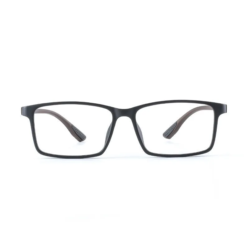 KatKani Unisex Full Rim Square Tr 90 Hyperopic Reading Glasses 2033