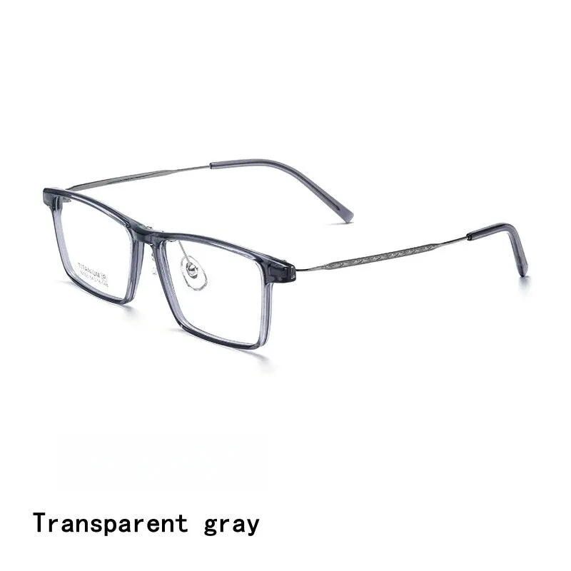 KatKani Unisex Full Rim Square Tr 90 Titanium Eyeglasses 16103x