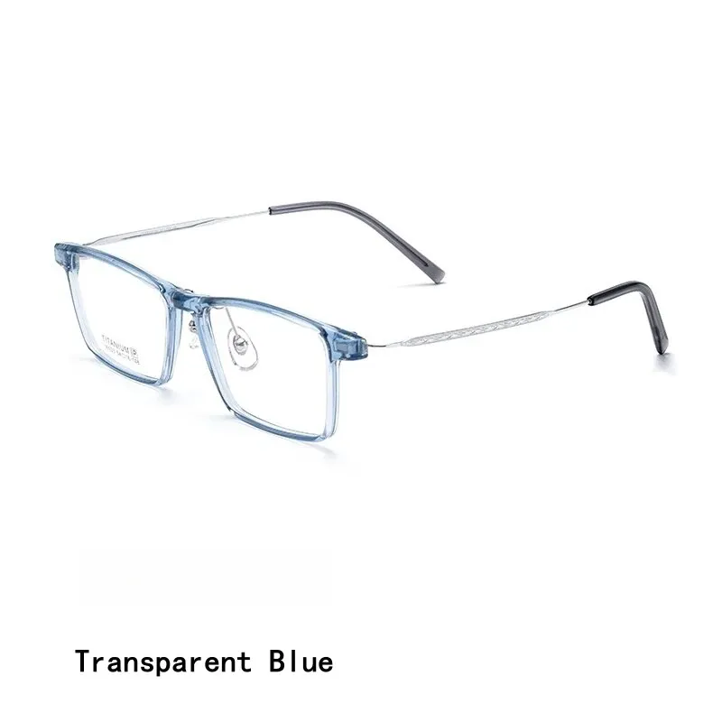 KatKani Unisex Full Rim Square Tr 90 Titanium Eyeglasses 16103x