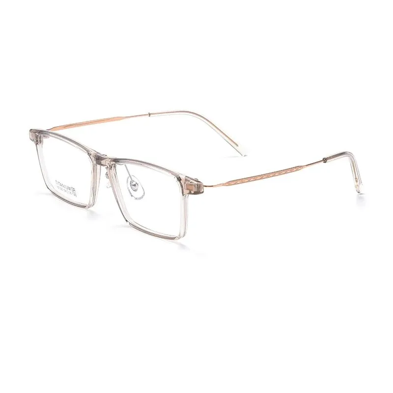 KatKani Unisex Full Rim Square Tr 90 Titanium Eyeglasses 16103x