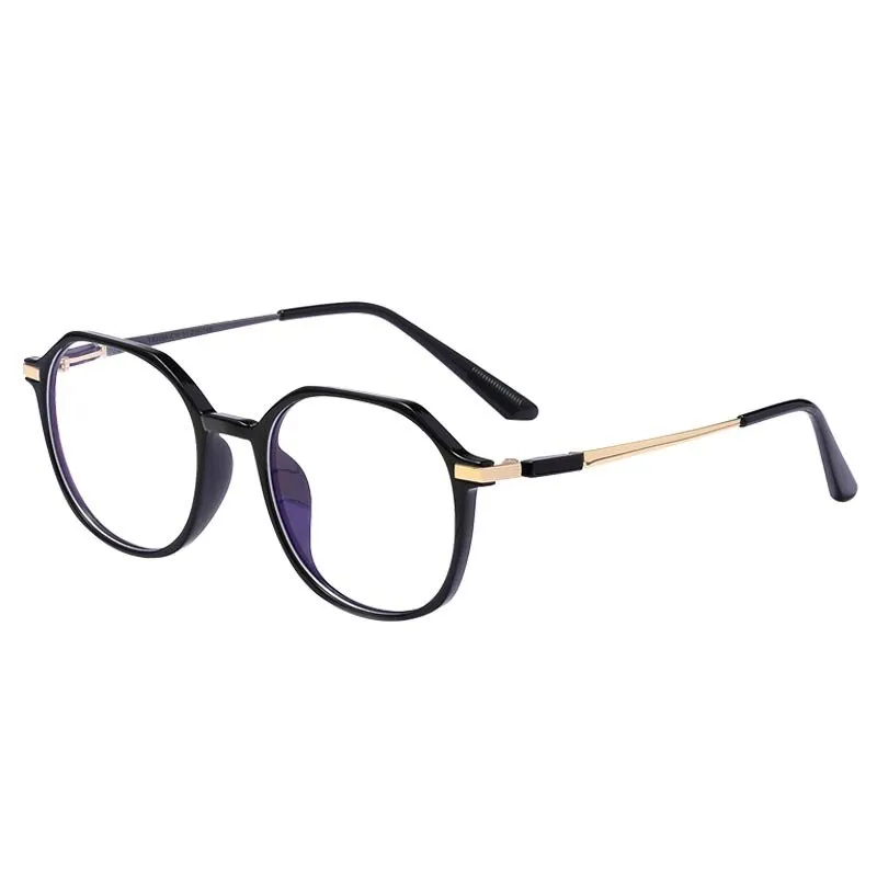 KatKani Women's Full Rim Polygonal TR 90 Resin Frame Eyeglasses Tr2053