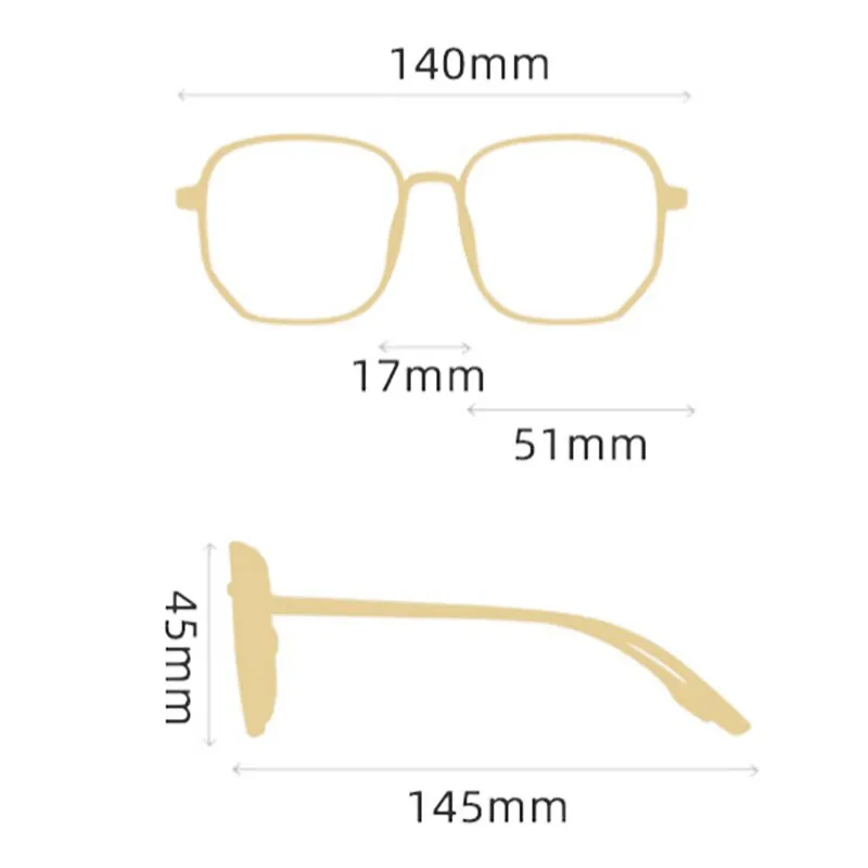 KatKani Women's Full Rim Titanium Alloy TR 90 Acrylic Resin Frame Eyeglasses K31002