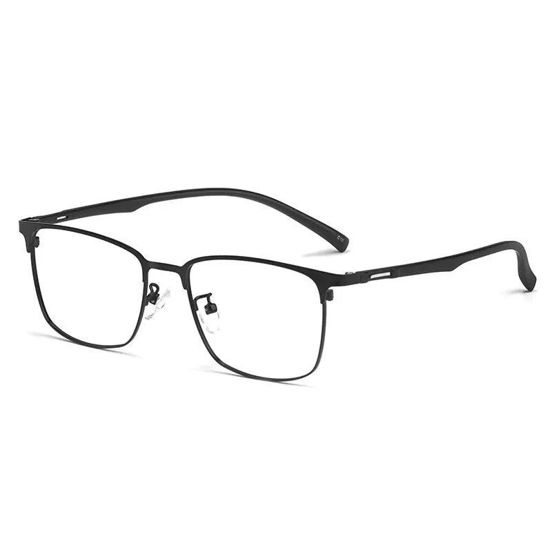 Kocolior Men's Full Rim Square Alloy Eyeglasses 5239