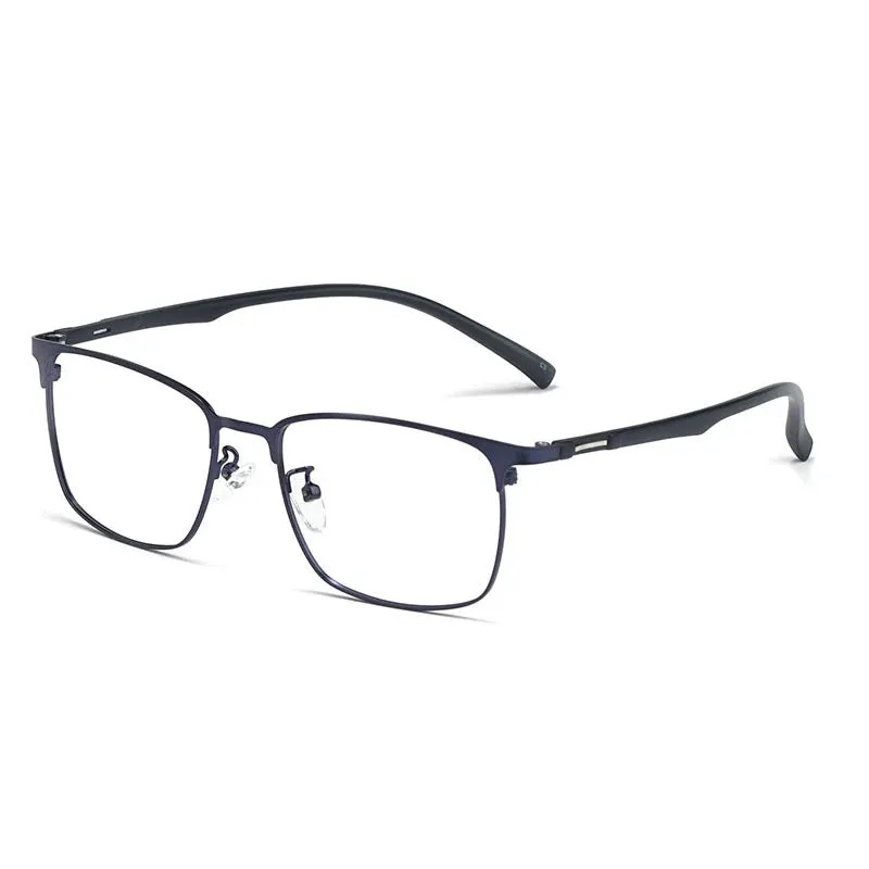 Kocolior Men's Full Rim Square Alloy Eyeglasses 5239