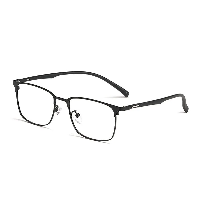 Kocolior Men's Full Rim Square Alloy Eyeglasses 5239