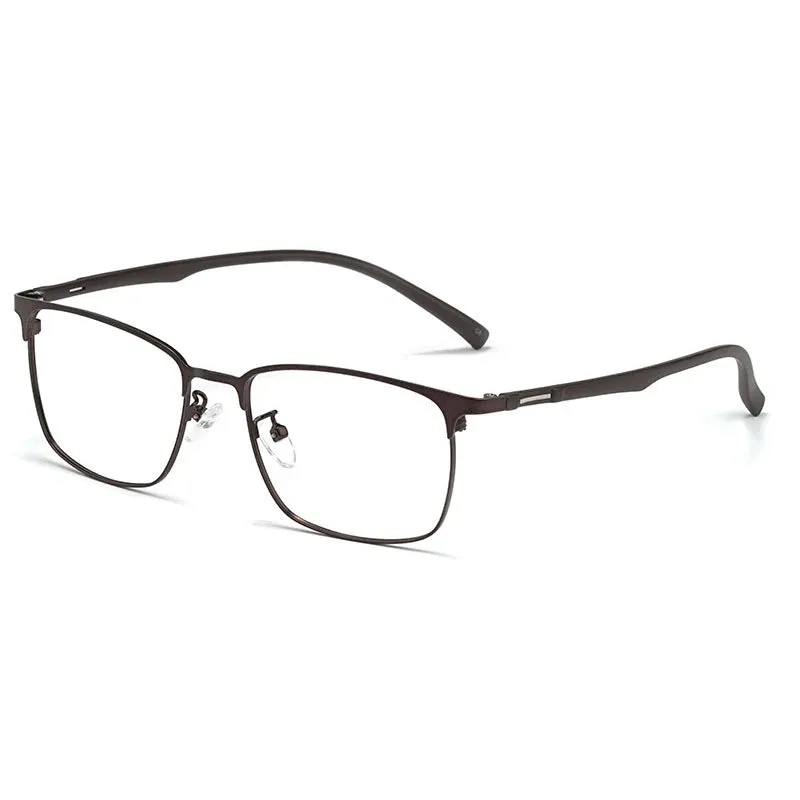 Kocolior Men's Full Rim Square Alloy Eyeglasses 5239