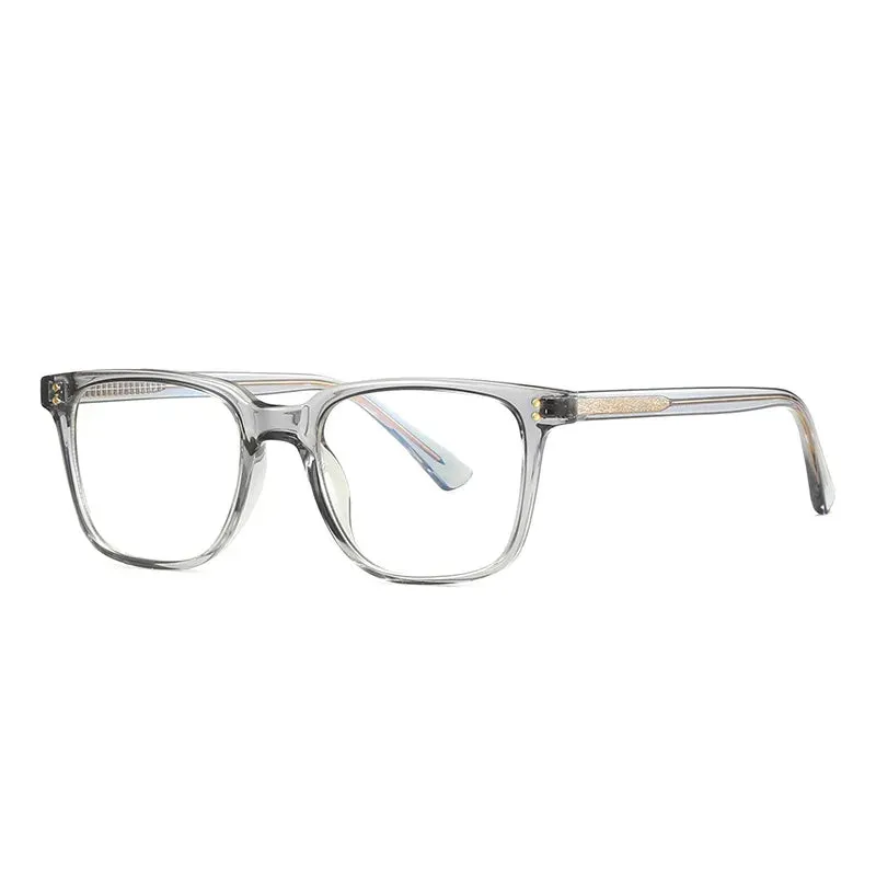 Kocolior Unisex Full Rim Square Acetate Alloy Hyperopic Reading Glasses 2021b