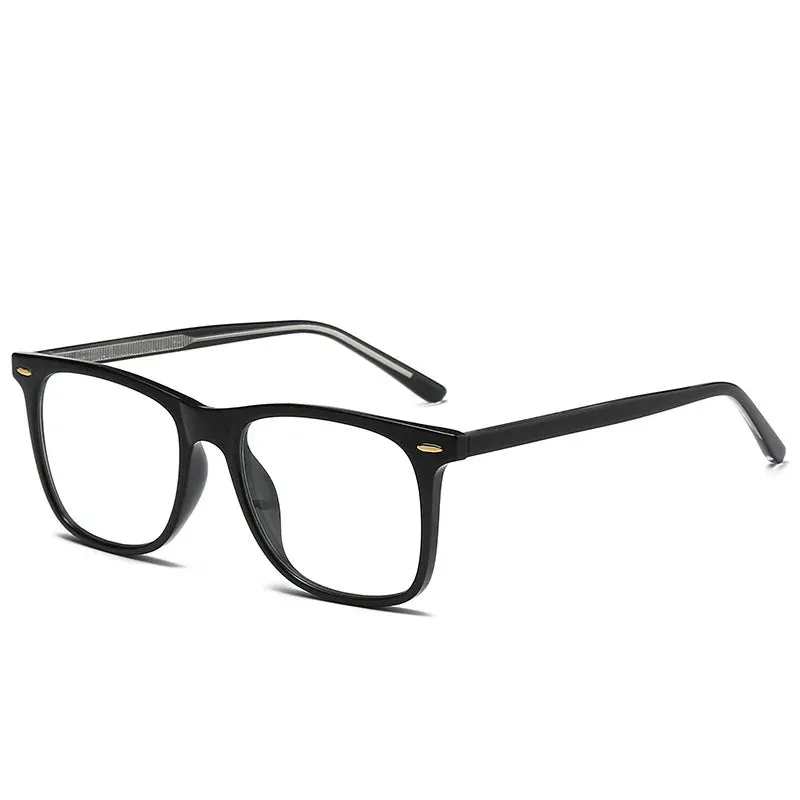 Kocolior Unisex Full Rim Square Tr 90 Acetate Hyperopic Reading Glasses 2024b