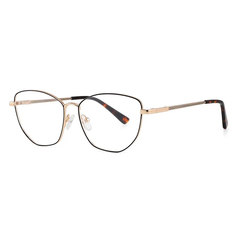 Laoyehui Women's Full Rim Square Alloy Presbyopic Reading Glasses Glr8883