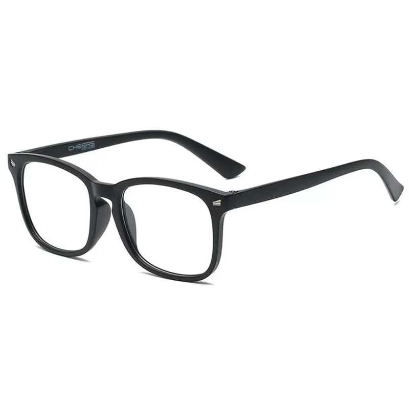 May Flower Women's Full Rim Big Square Acetate Reading Glasses Y095