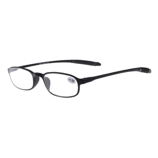 Mirthday Unisex Full Rim Square Tr 90 Titanium Reading Glasses Ff30