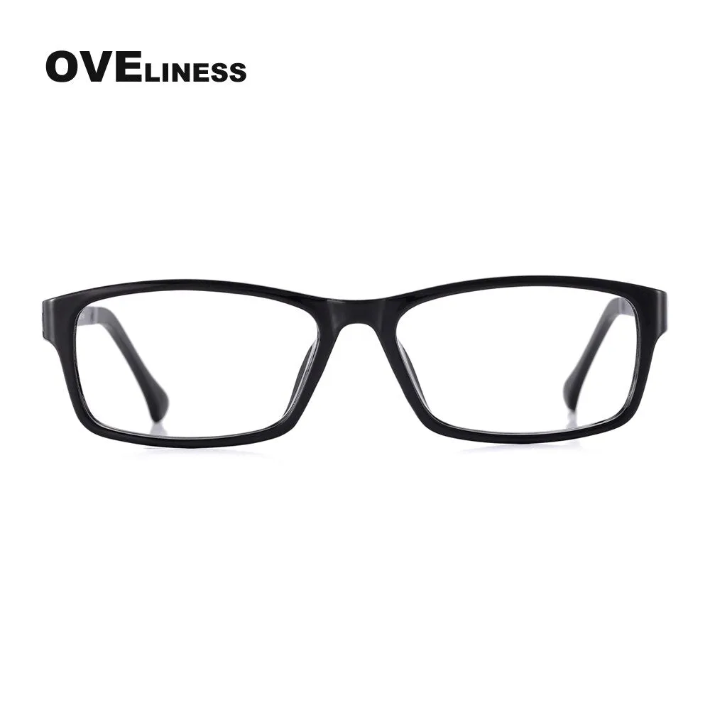 Oveliness Unisex Full Rim Square Tr 90 Titanium Eyeglasses 2126