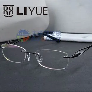 Oveliness Women's Rimless Round Square Alloy Eyeglasses Sw5028