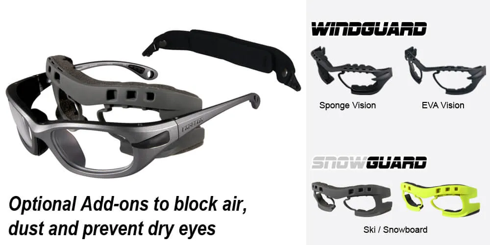 PROGEAR® Eyeguard | Large Sports Glasses | Available in 9 Colors