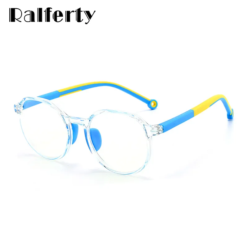 Ralferty Children's Eyeglasses Anti Blue Light Anti-glare TR90 Mf8305