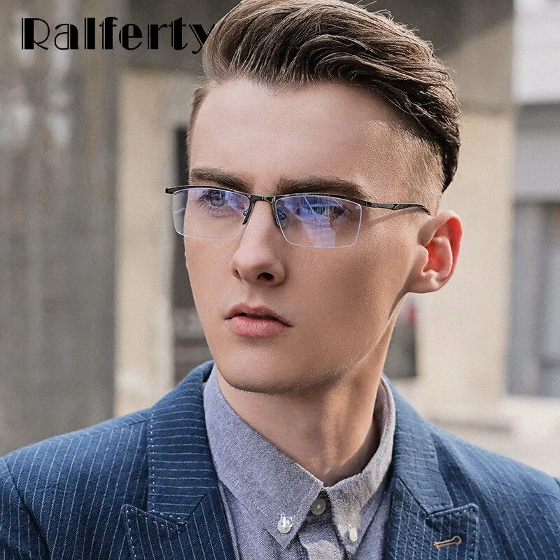 Ralferty Men's Eyeglasses Anti Blue Light Anti-Glare D5910