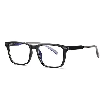 Ralferty Men's Eyeglasses TR90 Square Anti Blue Light D2323-1