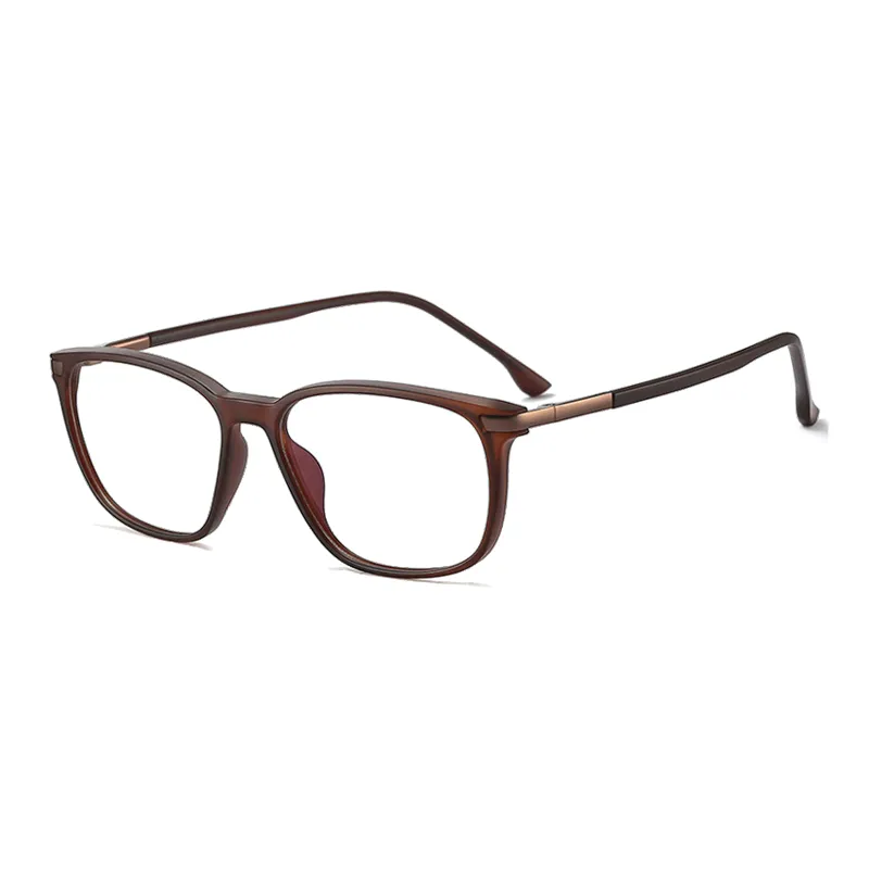 Ralferty Men's Full Rim Square Tr 90 Acetate Eyeglasses F95363