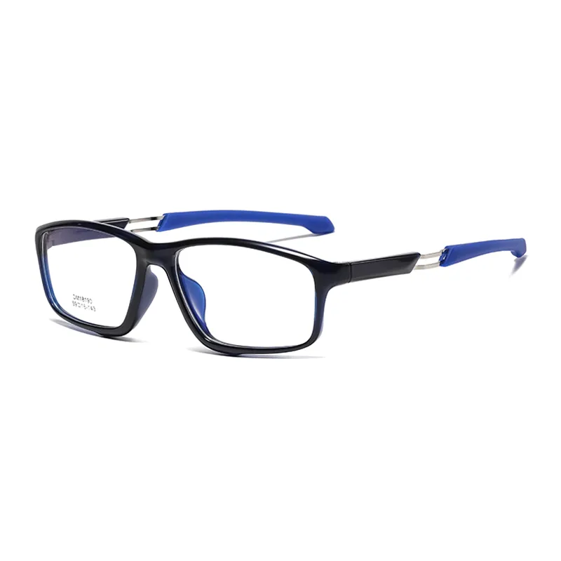 Ralferty Unisex Full Rim Rectangle Tr 90 Acetate Sport Eyeglasses B18190