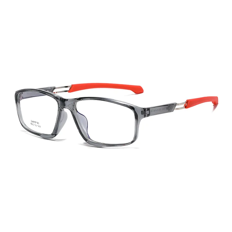 Ralferty Unisex Full Rim Rectangle Tr 90 Acetate Sport Eyeglasses B18190