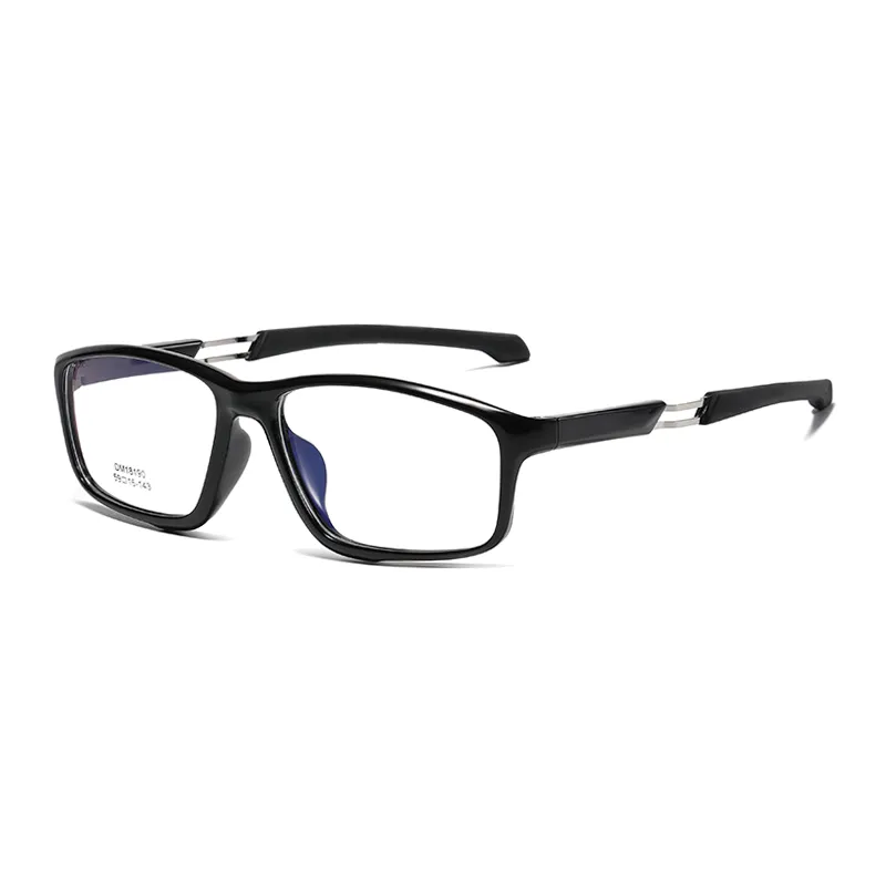 Ralferty Unisex Full Rim Rectangle Tr 90 Acetate Sport Eyeglasses B18190