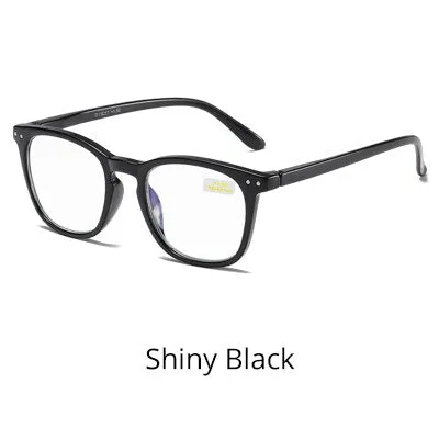 Ralferty Unisex Full Rim Square Acetate Reading Glasses F91104