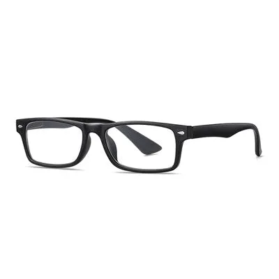 Ralferty Unisex Small Rectangle Reading Glasses Acetate D6101