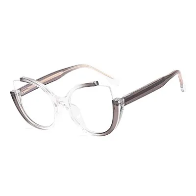 Ralferty Women' Full Rim Square Cat Eye Tr 90 Acetate Eyeglasses F82024