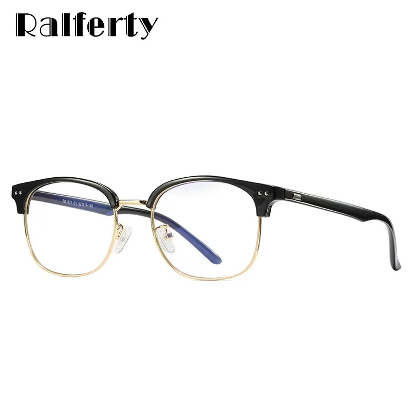 Ralferty Women's Eyeglasses Anti Blue Light Ultra-light TR90 D1821