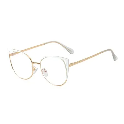 Ralferty Women's Eyeglasses Cat Eye Anti Blue Light F95728