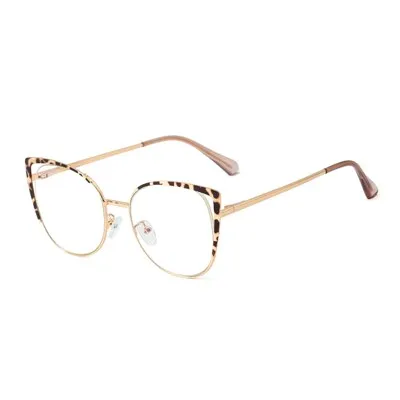 Ralferty Women's Eyeglasses Cat Eye Anti Blue Light F95728