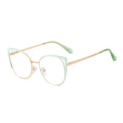 Ralferty Women's Eyeglasses Cat Eye Anti Blue Light F95728