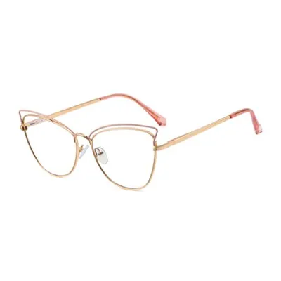 Ralferty Women's Eyeglasses Cat Eye Anti Blue Light