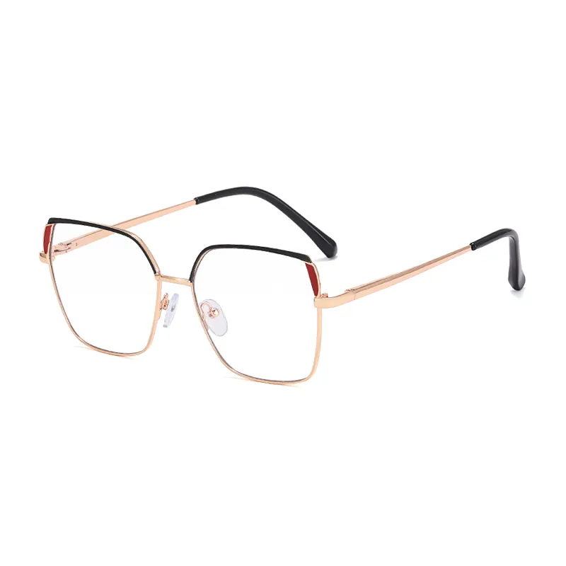 Ralferty Women's Full Rim Polygon Tr 90 Alloy Eyeglasses F96023