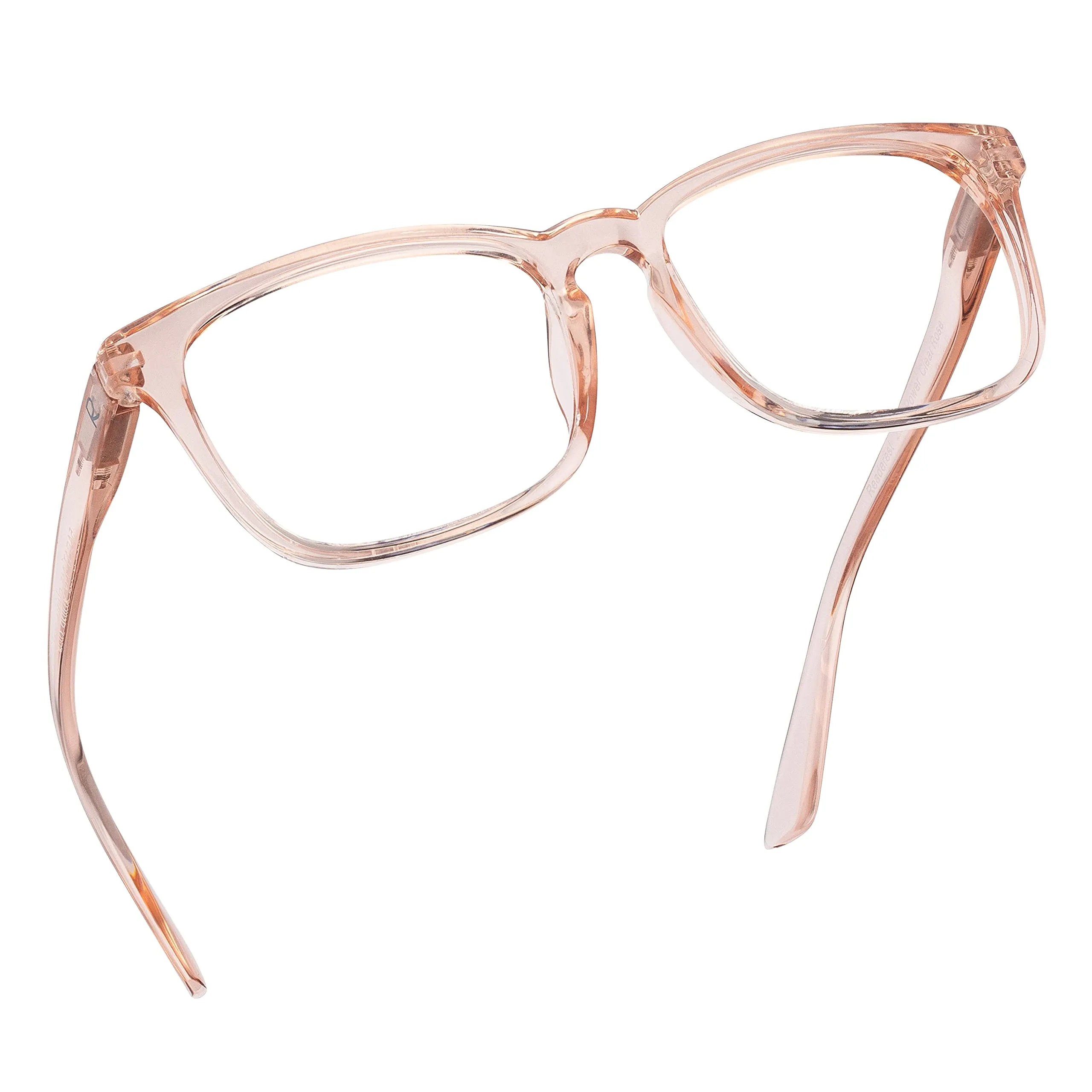 Readerest Blue Light Blocking Reading Glasses (Blush, 3.75 Magnification) Computer