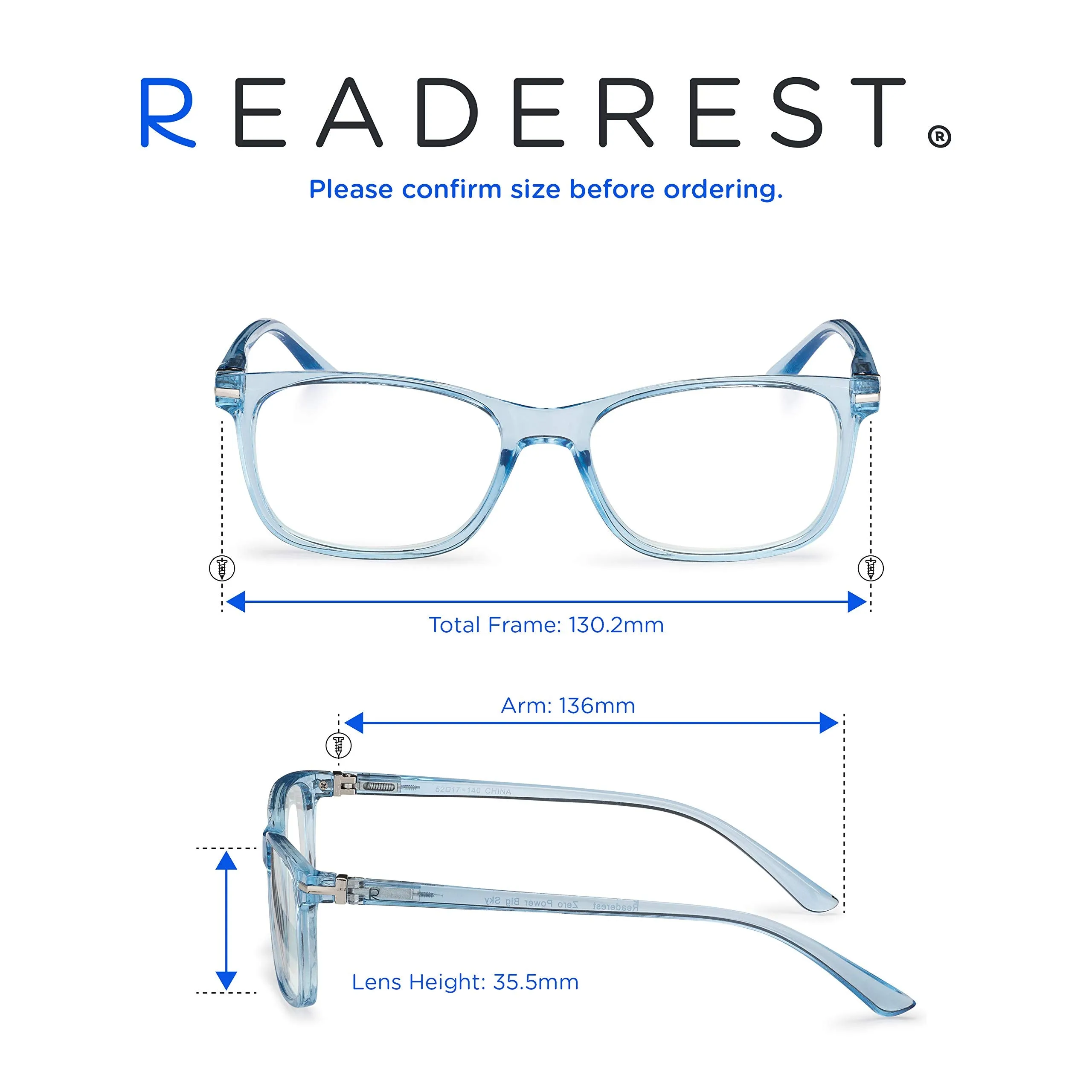 Readerest blue-light-blocking-reading-glasses-light-blue-3-75-magnification