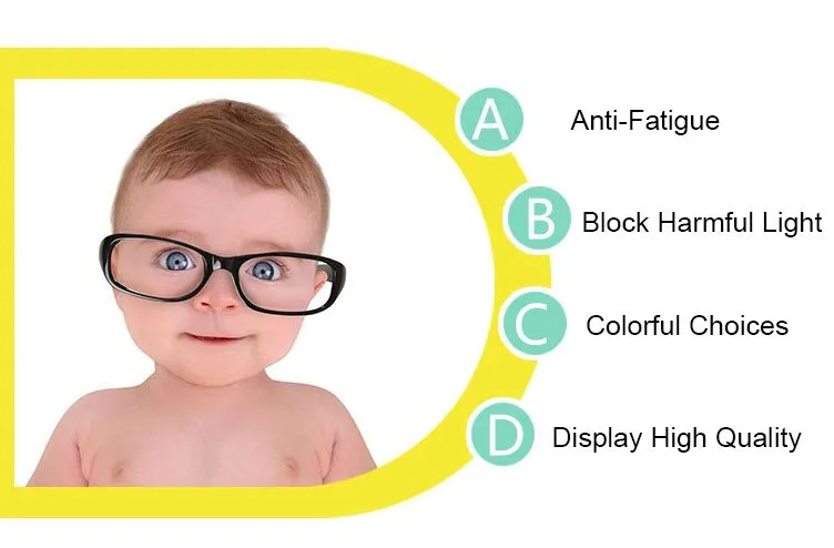 Reven Jate Unisex Children's Full Rim Square Tr 90 Silicone Eyeglasses 5687