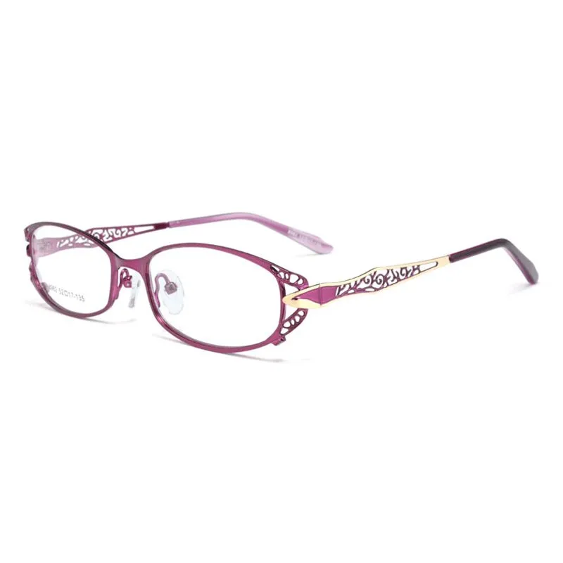 Reven Jate Unisex Full Rim Rectangle Alloy Reading Glasses 8982